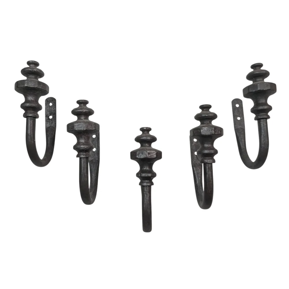 Sophisticated Black Wall Hooks for Stylish Decor